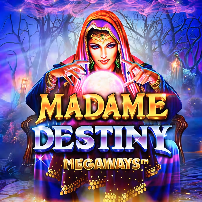 Madame Destiny - Wahrsagerin-Slot mit mystischen Symbolen und Bonusrunden