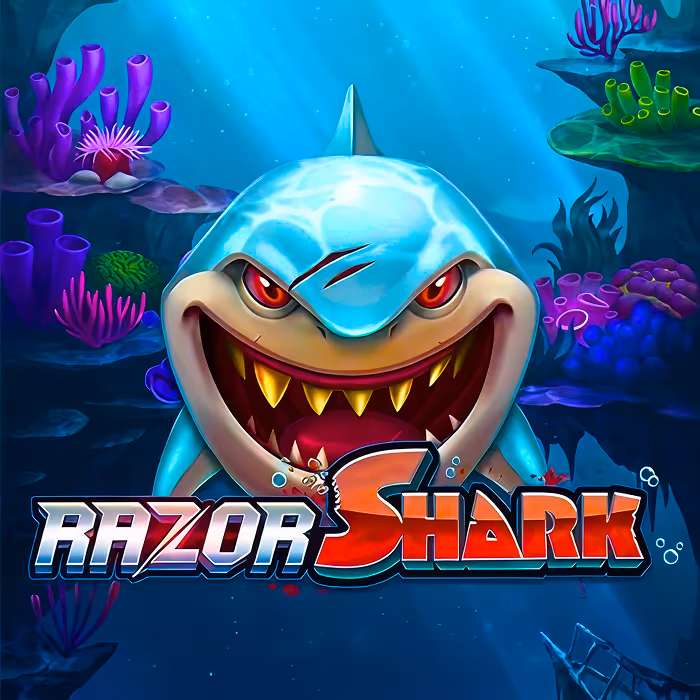 Razor Shark - Unterwasser-Abenteuer-Slot mit Mystery-Stapeln und expandierenden Symbolen